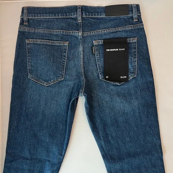 The Kooples Women’s Slim Jeans in Deep Indigo. Size 29. NWT - Picture 7 of 11
